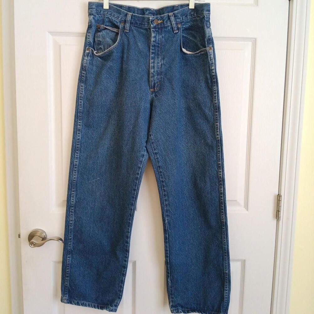 Vintage Red Kap 1923 heavy-duty workwear denim jeans 34x30